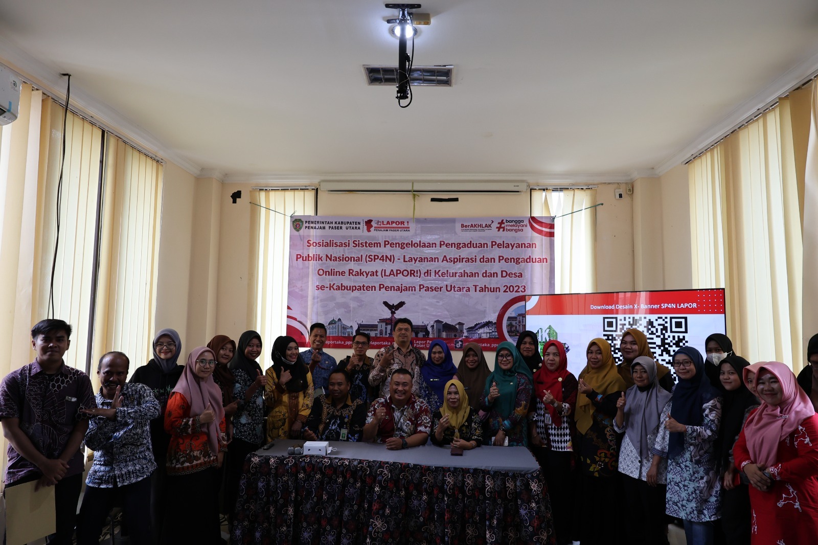 Diskominfo PPU Kembali Sosialisasi SP4N-LAPOR!, Kali Ini Giliran Kelurahan Dan Desa Di Kecamatan Penajam